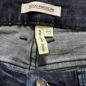 Good American Good Waist Crop Jeans